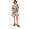 Women's Ella Dress, Mushroom - Dresses - 2