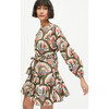 Women's Ella Dress, Mushroom - Dresses - 3
