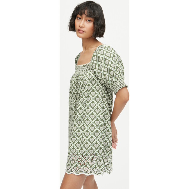 Women's Evie Dress, Love Lockdown Chive - Dresses - 3