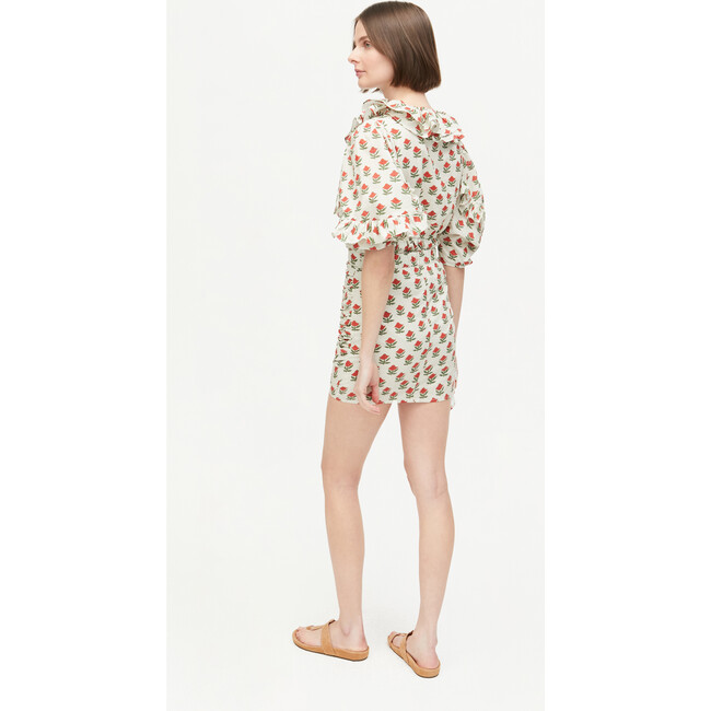 Women's Hannah Skirt, Scarlet Begonia Mini - Dresses - 3