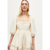 Women's Daya Dress, Buttercream - Dresses - 3