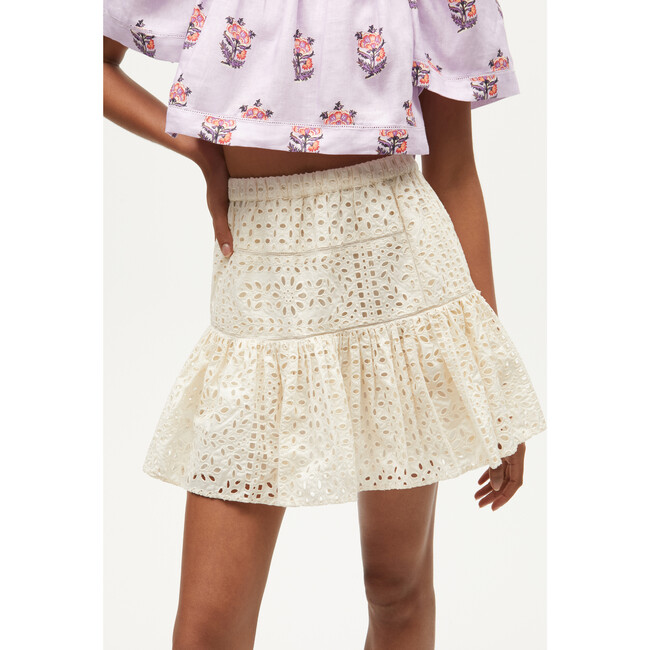 Women's Carrie Skirt, Buttercream - Dresses - 3