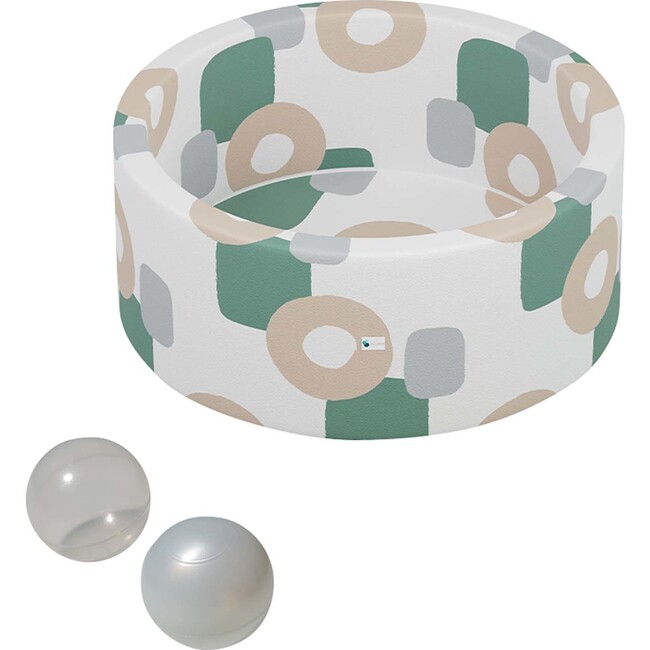 Boho Collection: Organic Shapes on Heathered Ivory Ball Pit Bundle - Role Play Toys - 1