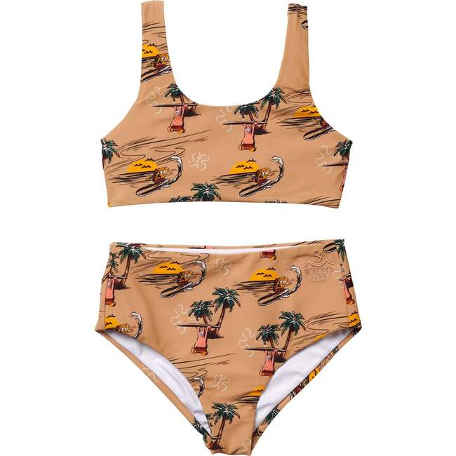 Seaesta Surf x SpongeBob® Tropical Two Piece Swimsuit, Sunbleached