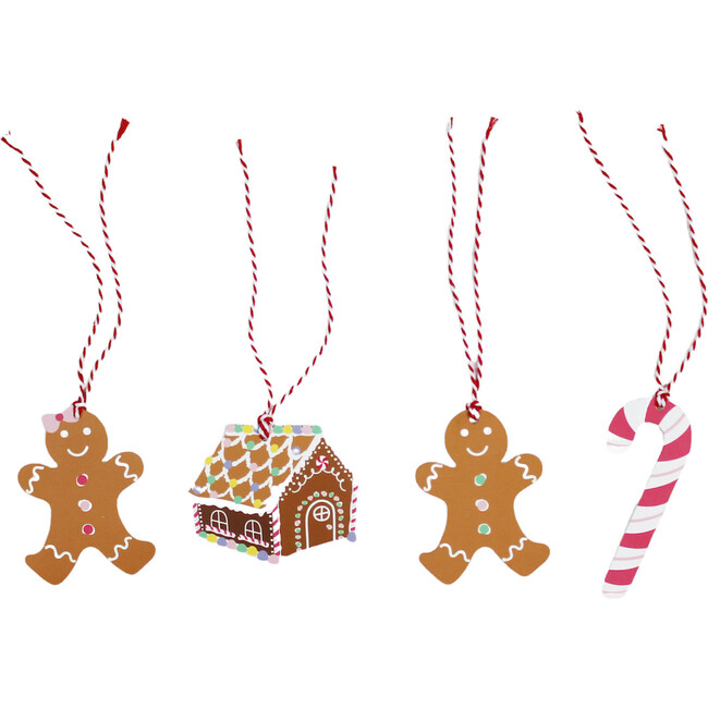 Gingerbread House Gift Tags, Set of 12