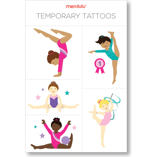 Gymnastics Temporary Tattoos
