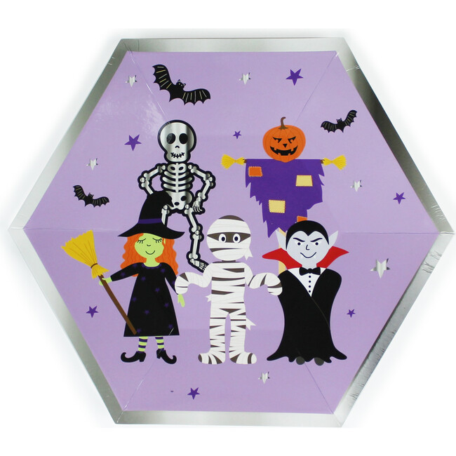 Trick or Treat Plates, Set of 12