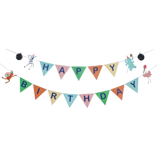 Party Animals Birthday Banner - Party Accessories - 1
