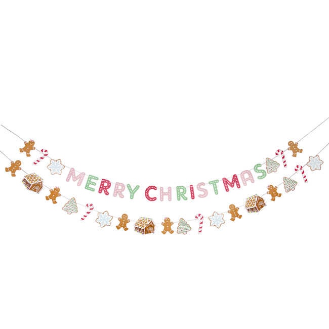 Gingerbread House Party Banner