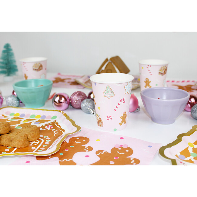 Gingerbread House Cups, Set of 12