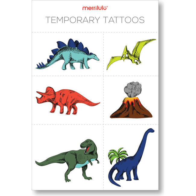 Dinosaur Temporary Tattoos - Favors - 1