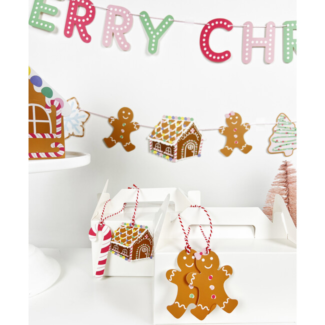 Gingerbread House Gift Tags, Set of 12 - Decorations - 2