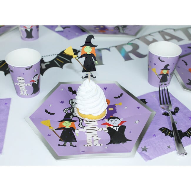 Trick or Treat Plates, Set of 12