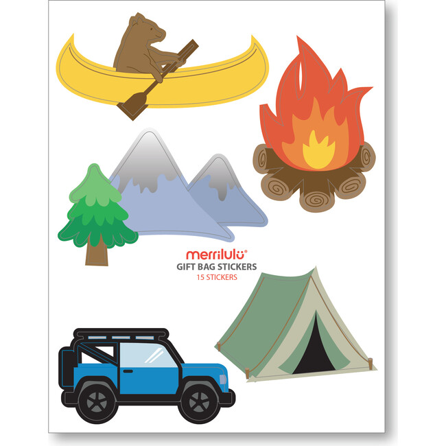 Adventure Gift Bag Stickers