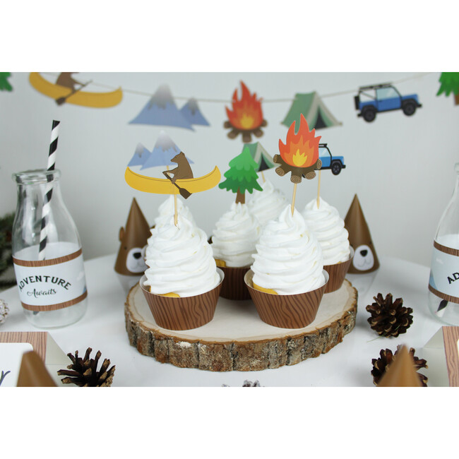 Adventure Cupcake Toppers