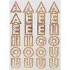 English Garden Alphabet Sticker Sheets - Paper Goods - 3