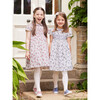 Arabella Rose Smocked Dress, Blue Rose Floral - Dresses - 5