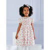 Arabella Rose Smocked Dress, Pink Rose Floral - Dresses - 7