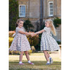 Arabella Rose Smocked Dress, Blue Rose Floral - Dresses - 7