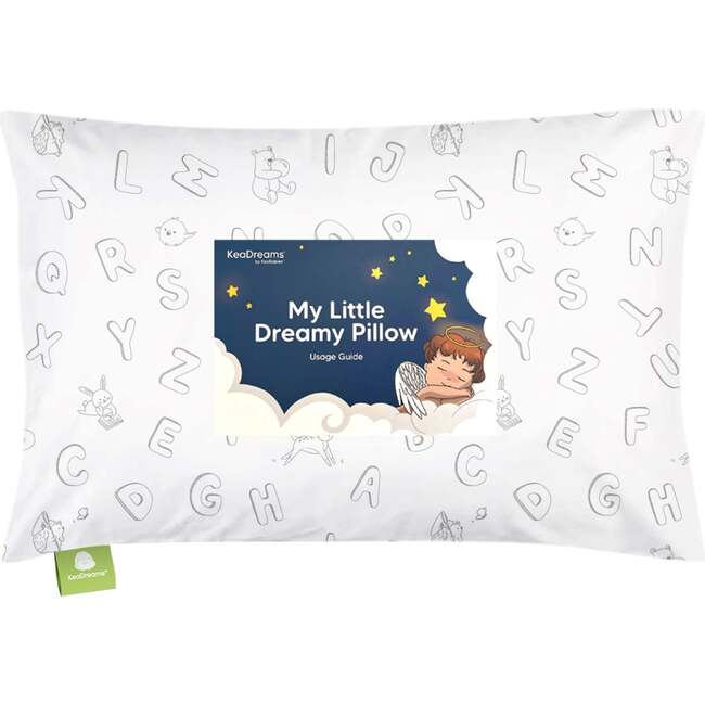 Toddler Pillow with Pillowcase, ABC Land - Pillows - 1