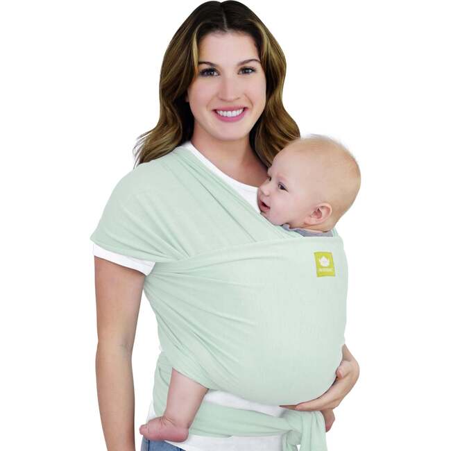 Baby Wrap Carrier, Light Mint - Slings - 1