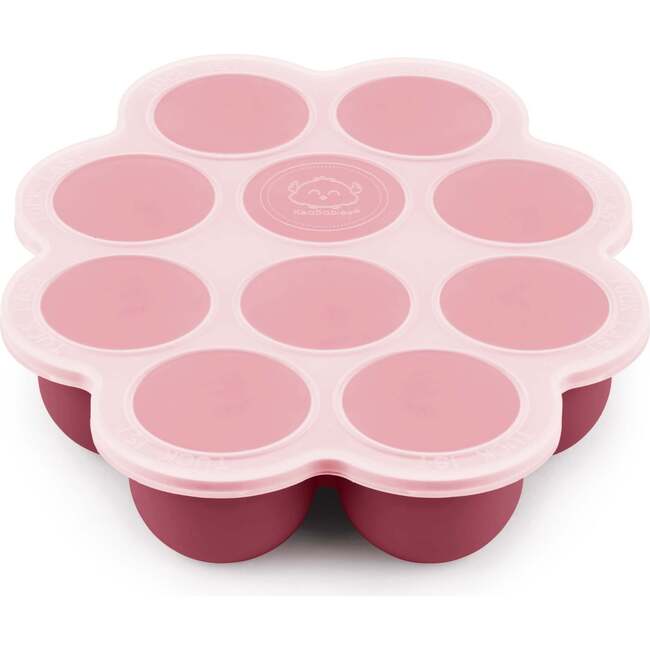 Prep Silicone Baby Food Tray, Kirsch Red
