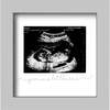 Baby Sonogram Frame, Cloud Gray - Frames - 1 - thumbnail