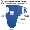 3-Pack Soothe Swaddle Wraps, Frost - Swaddles - 2