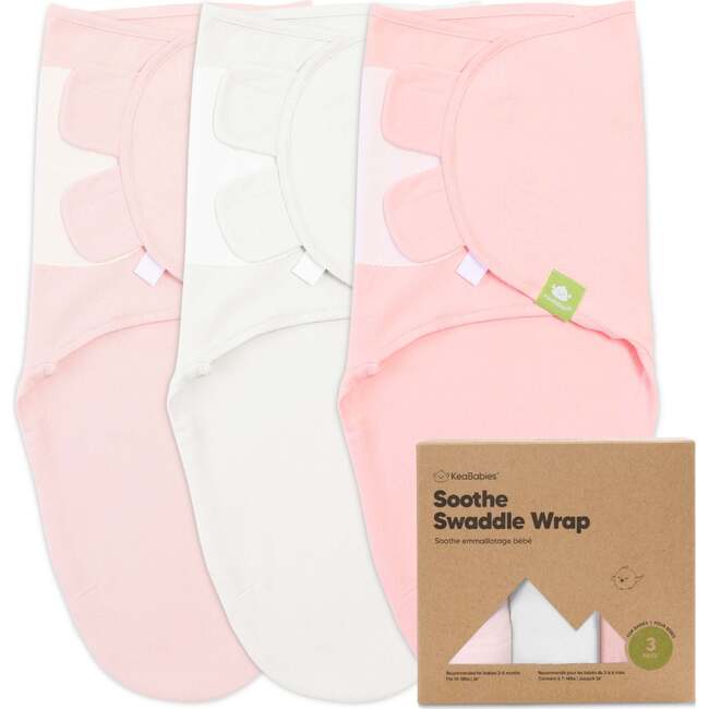 3-Pack Soothe Swaddle Wraps, Candy
