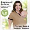 Baby Wrap Carrier, Warm Hearth - Slings - 2