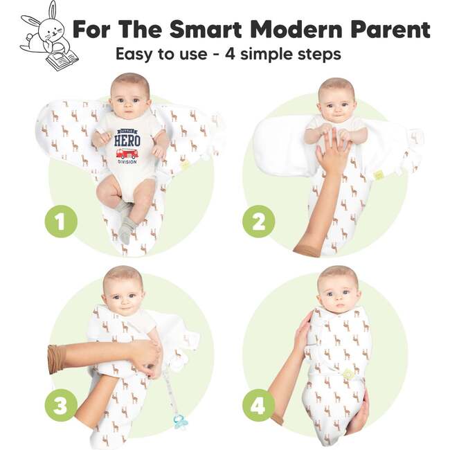 3-Pack Soothe Swaddle Wraps, The Wild - Swaddles - 3