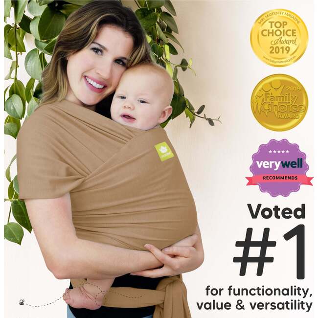 Baby Wrap Carrier, Warm Hearth - Carriers - 3