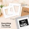 Baby Sonogram Frame, Cloud Gray - Frames - 2