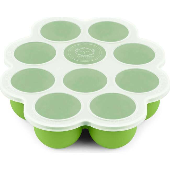 Prep Silicone Baby Food Tray, Kea Green - Tableware - 1