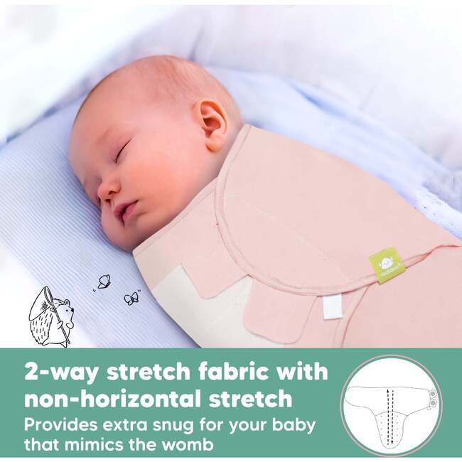 3-Pack Soothe Swaddle Wraps, Daffodil - Swaddles - 5