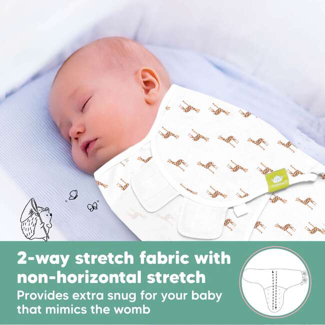 3-Pack Soothe Swaddle Wraps, The Wild - Swaddles - 5