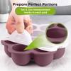 Prep Silicone Baby Food Tray, Mulberry - Tableware - 6 - thumbnail