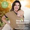 Baby Wrap Carrier, Warm Hearth - Slings - 6 - thumbnail