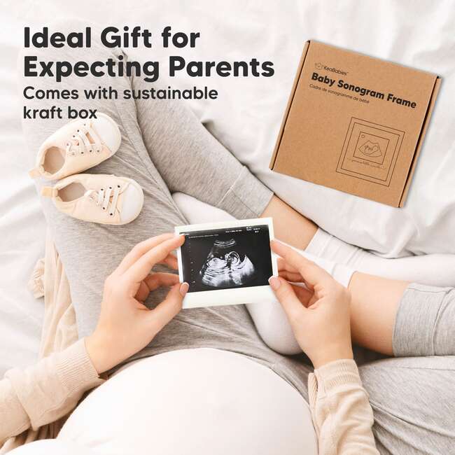 Baby Sonogram Frame, Cloud Gray - Frames - 4