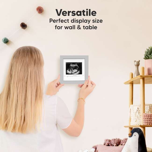 Baby Sonogram Frame, Cloud Gray - Frames - 5
