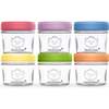 6-Pack Prep Jars Food Glass Containers, Nord - Tableware - 1 - thumbnail