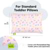 Printed Toddler Pillowcase 13X18", Flutter - Pillows - 2