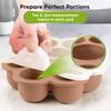 Prep Silicone Baby Food Tray, Sandstone - Tableware - 6
