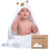 Bamboo Hooded Towel, Grizzly - Bath Towels - 1 - thumbnail