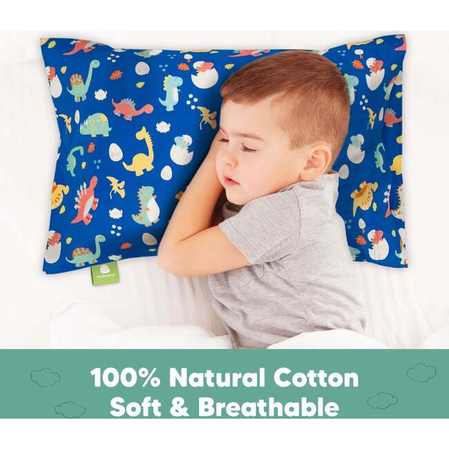 Printed Toddler Pillowcase 13X18", DinoWorld - Pillows - 3