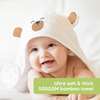 Bamboo Hooded Towel, Grizzly - Bath Towels - 2