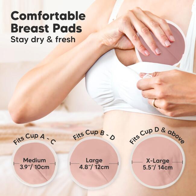 Women's Comfy Organic Nursing Pads, Lovelle - Nursing Covers - 3