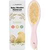 Baby Hair Brush, Blush - Hair Accessories - 1 - thumbnail