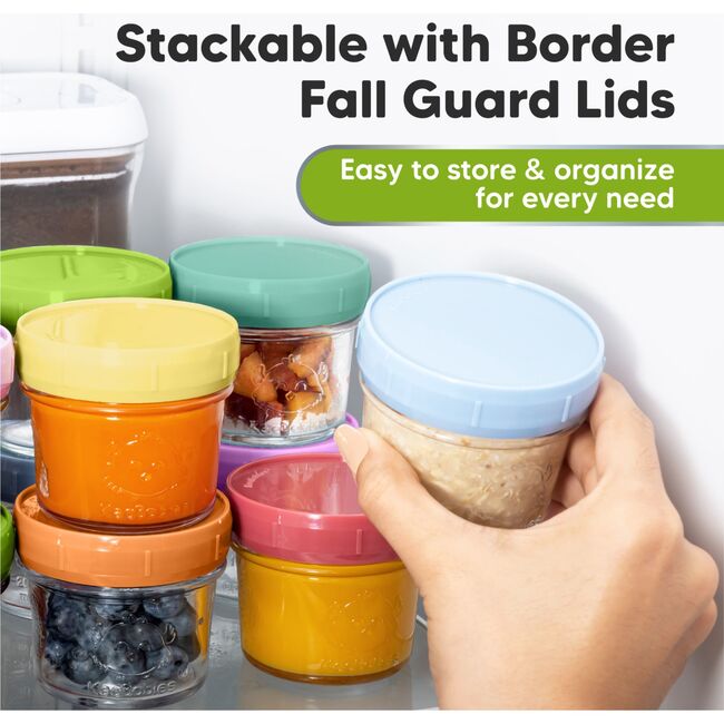 6-Pack Prep Jars Food Glass Containers, Nord - Tableware - 5