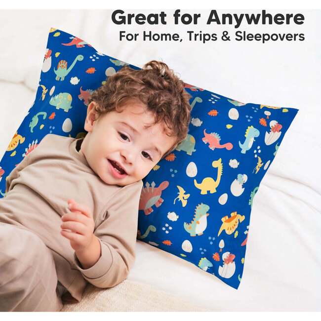 Printed Toddler Pillowcase 13X18", DinoWorld - Pillows - 5